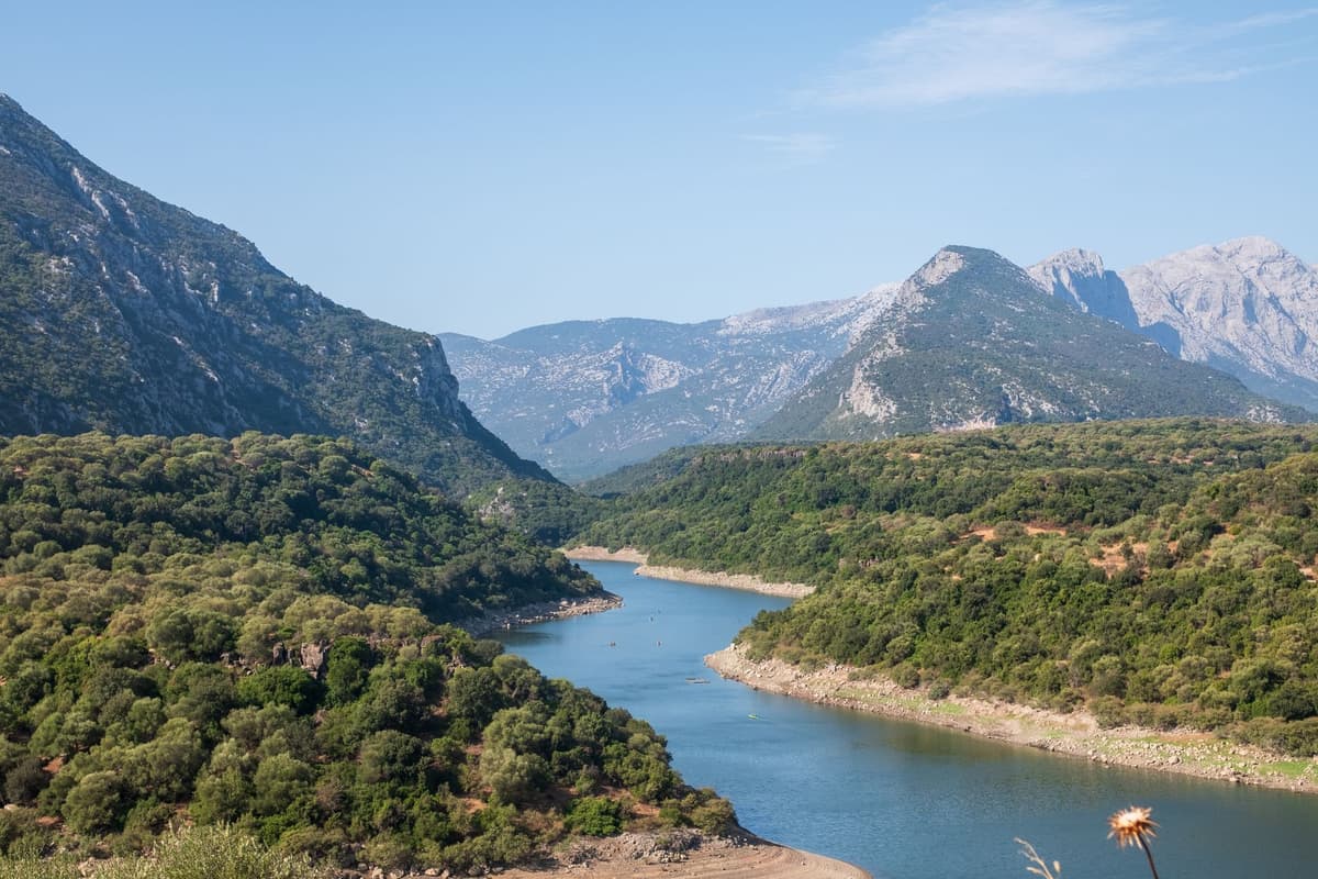 Vallée du Cedrino et massif du Supramonte, en Sardaigne