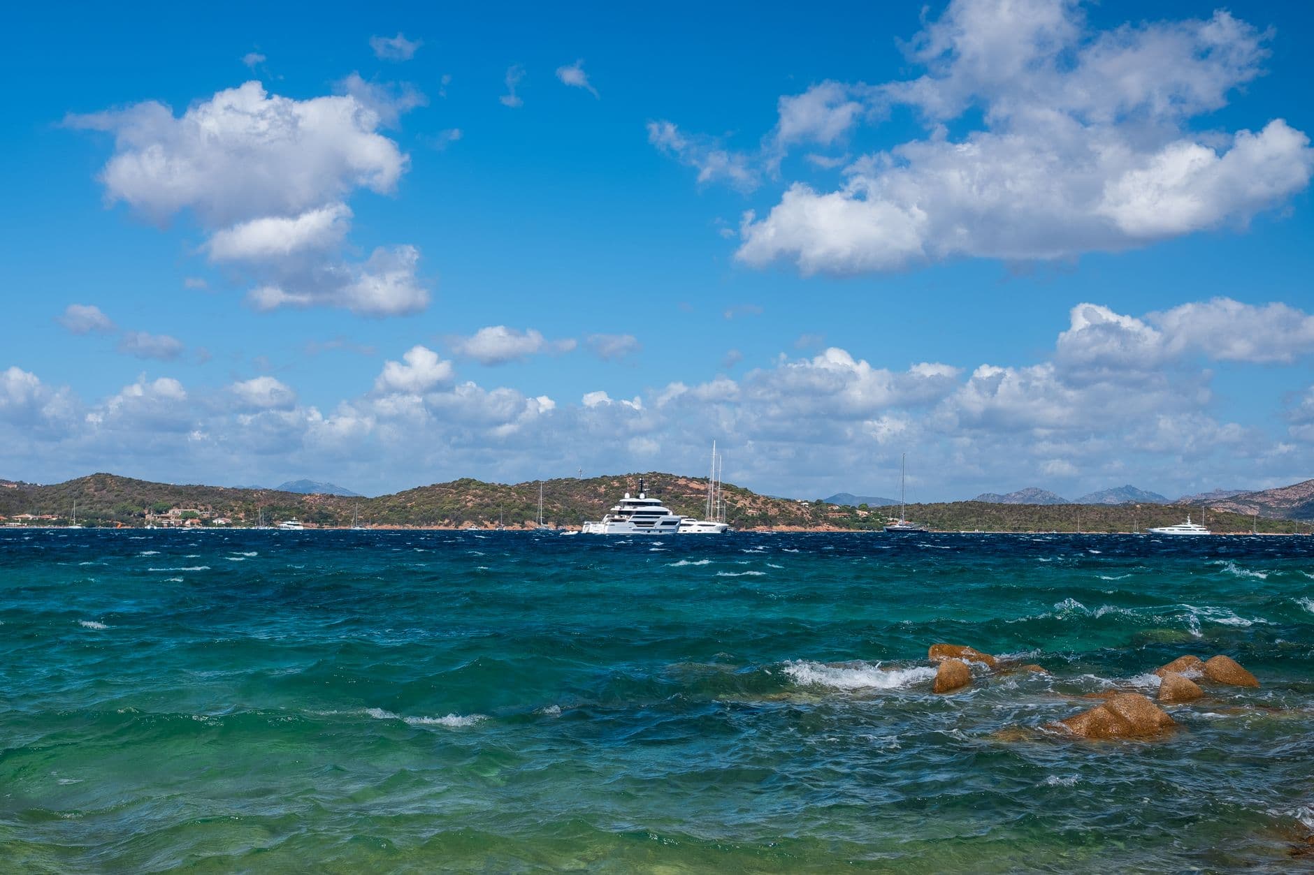 Costa Smeralda et ses eaux turquoise