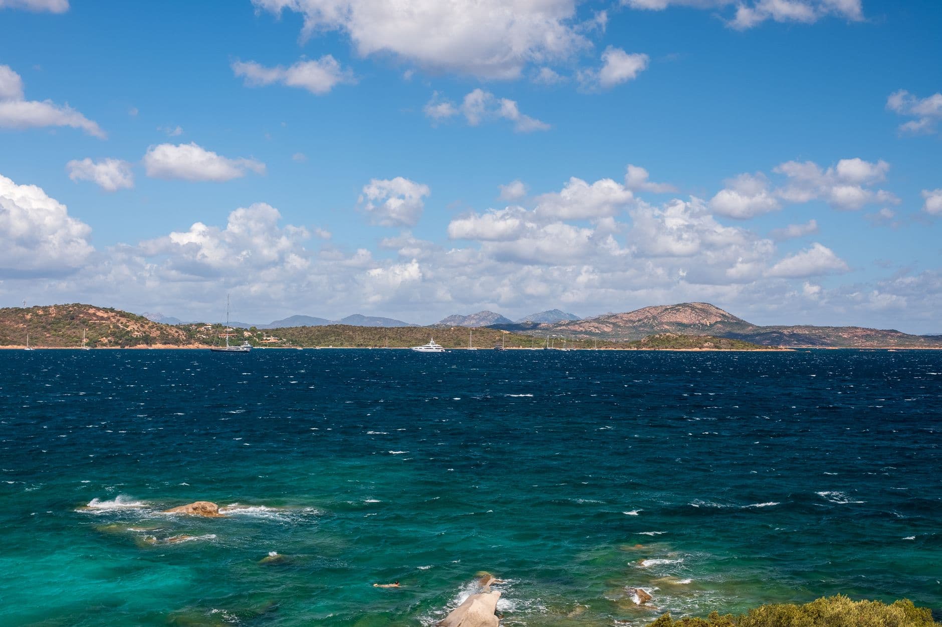 Panorama côtier de Sardaigne